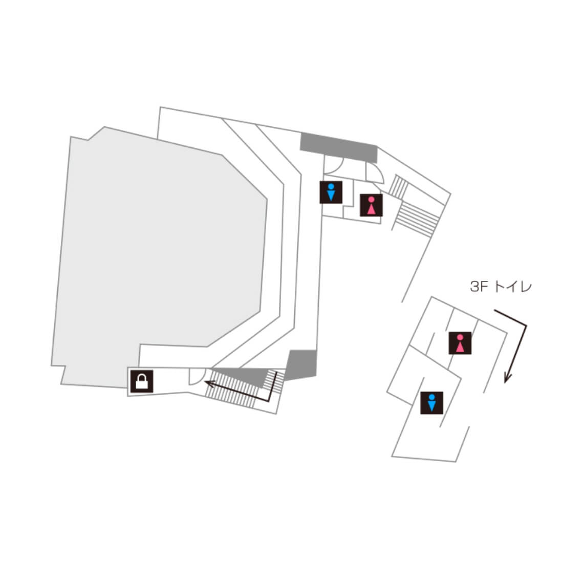 Spotify O-WESTの座席表2